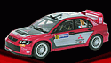 Машинка радиоуправляемая Mitsubishi Lancer WRC 2005. Silverlit